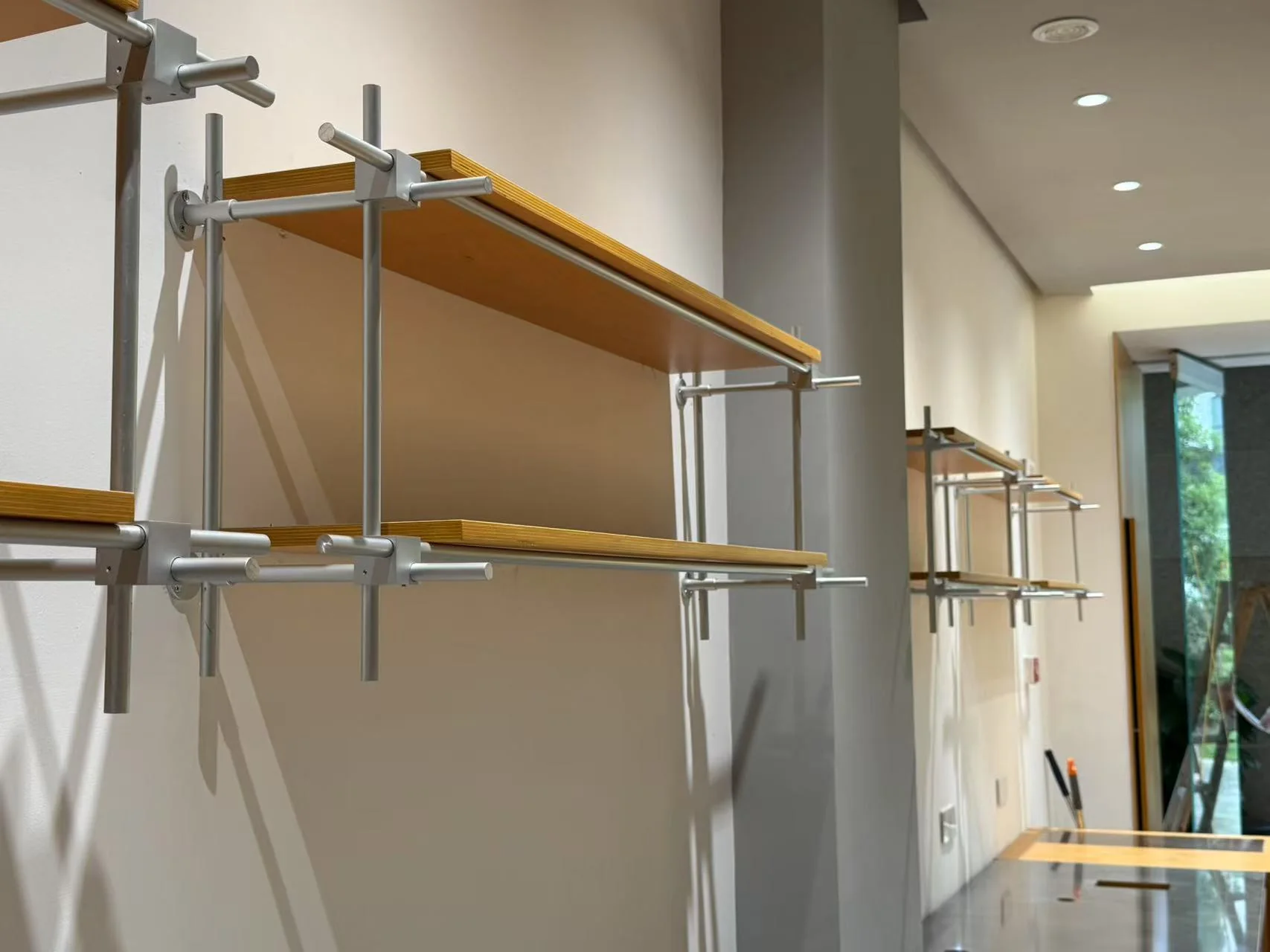 Rod shelf system installed in Hangzhou China